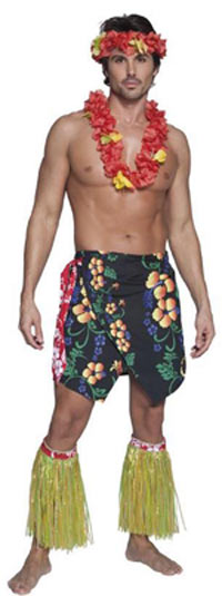 Male Hawaiian Fever Costume Male Hawaiian Fever Costume