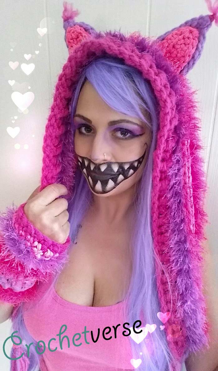 Cheshire Cat Scoodie Costume