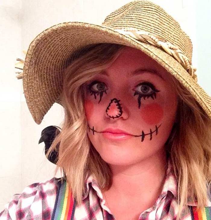non toxic makeup scarecrow