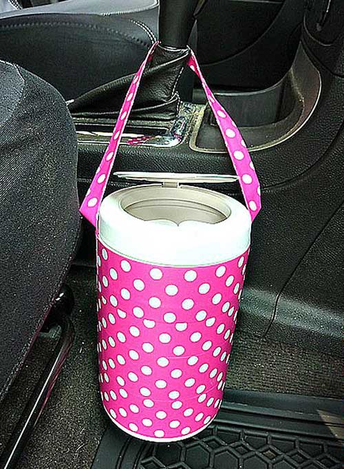 Duct Tape Car Trash Can