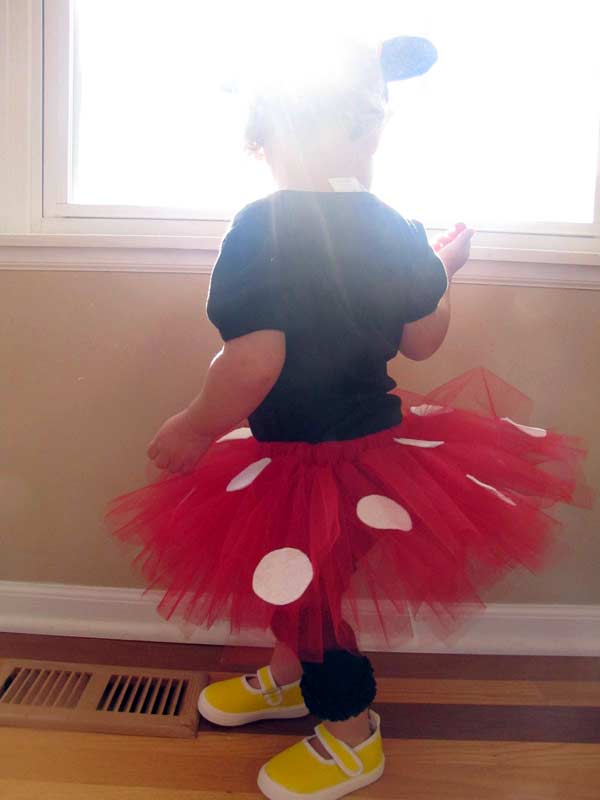 minnie mouse toddler polka dot tutu costume