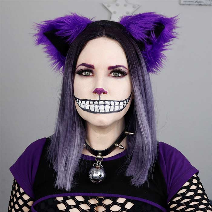 Cheshire Cat Costume Makeup