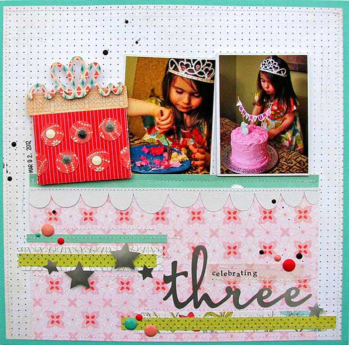 baby shower scrapbook ideas