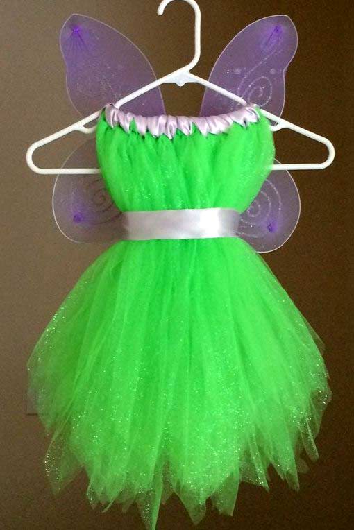 no sew tinkerbell costume