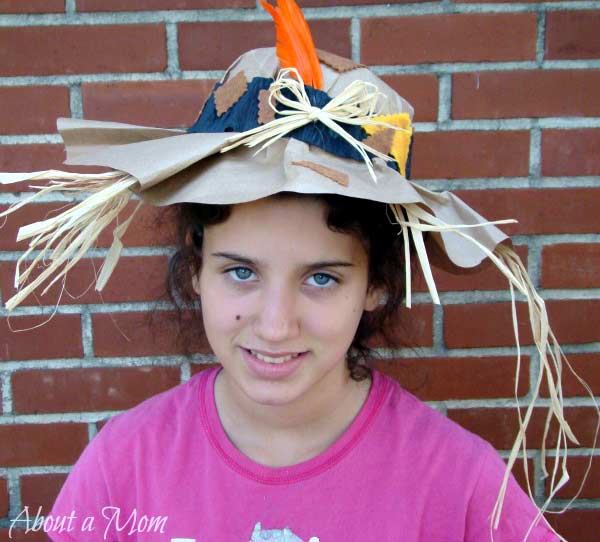 paper bag hat