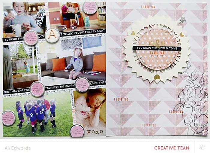 Storytelling Baby Scrapbook Theme