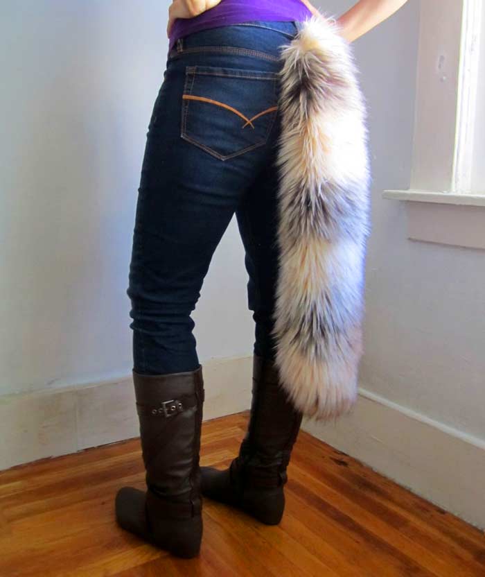 Faux Fur Tail and Ears