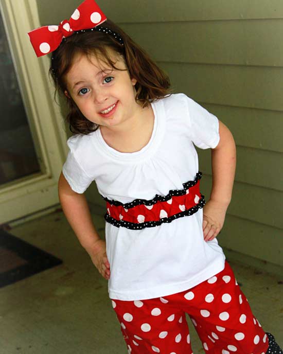 Polka Dot Trousers Minnie