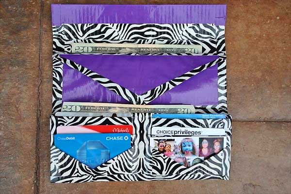 Duct Tape Women Wallet