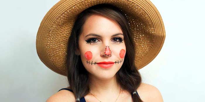 scarecrow makeup