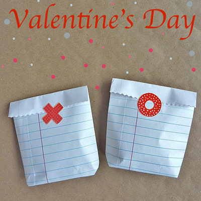 Valentine treat bags