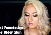 Best Foundation For Aging Skin With Large Pores
