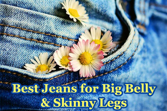 best pants for big belly and skinny legs