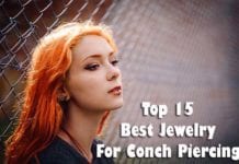 best jewelry for conch piercings