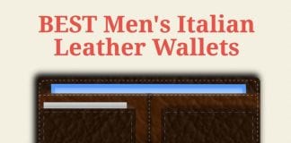Mens Italian Leather Wallets