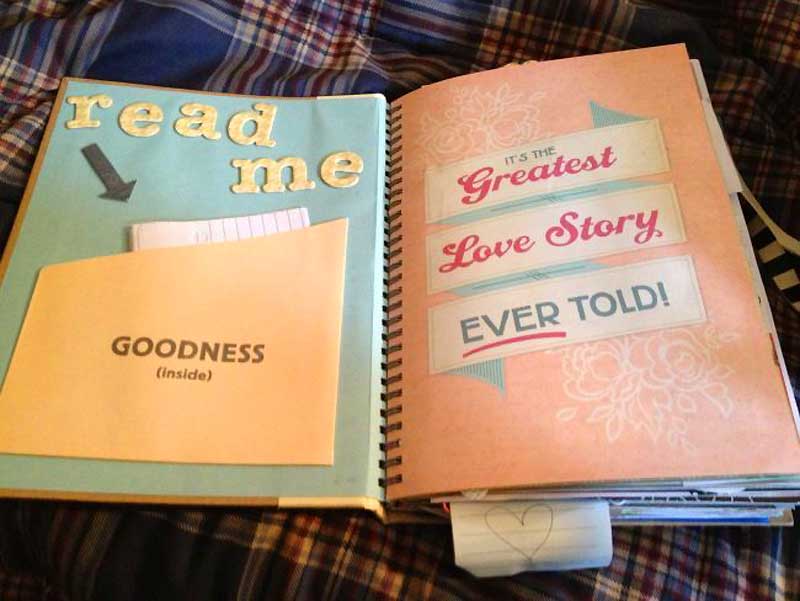 scrapbook ideas for boyfriend