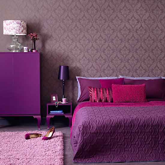 Modern Purple Bedrooms