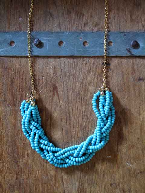 Braided Bead Necklace