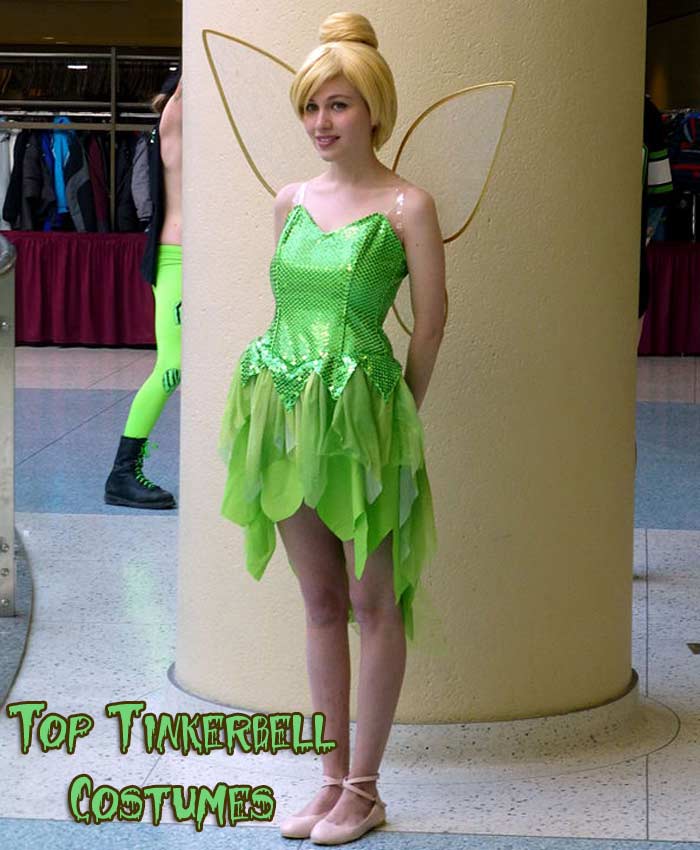 Tinker Bell (Tinkerbell) Lime Green Fairy Costume Set (Baby, Kids, Teen ...